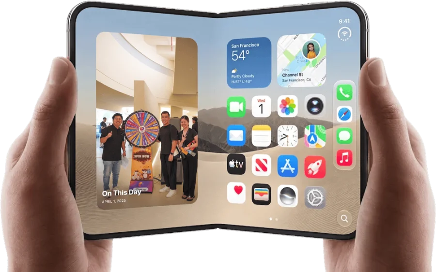 iPhone Duo foldable